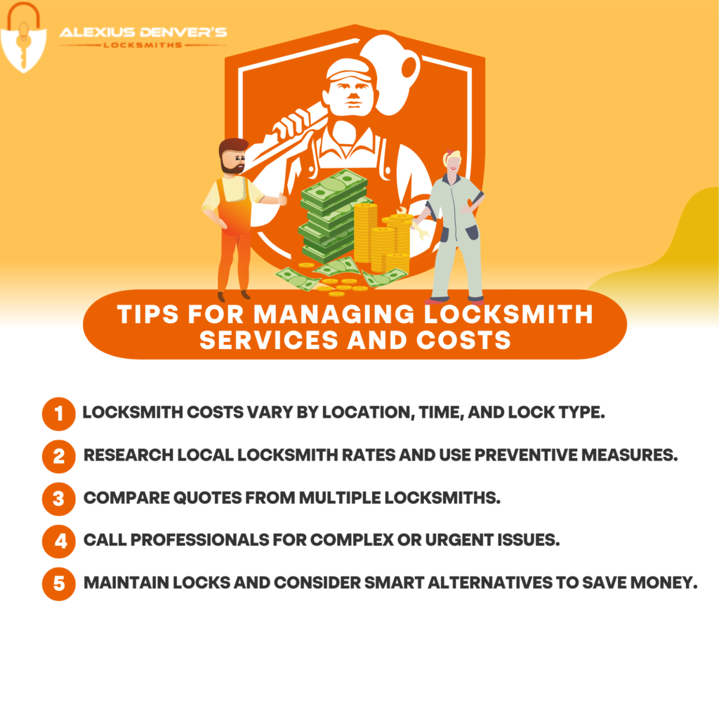 Tips for Managing Locksmith Services and Costs