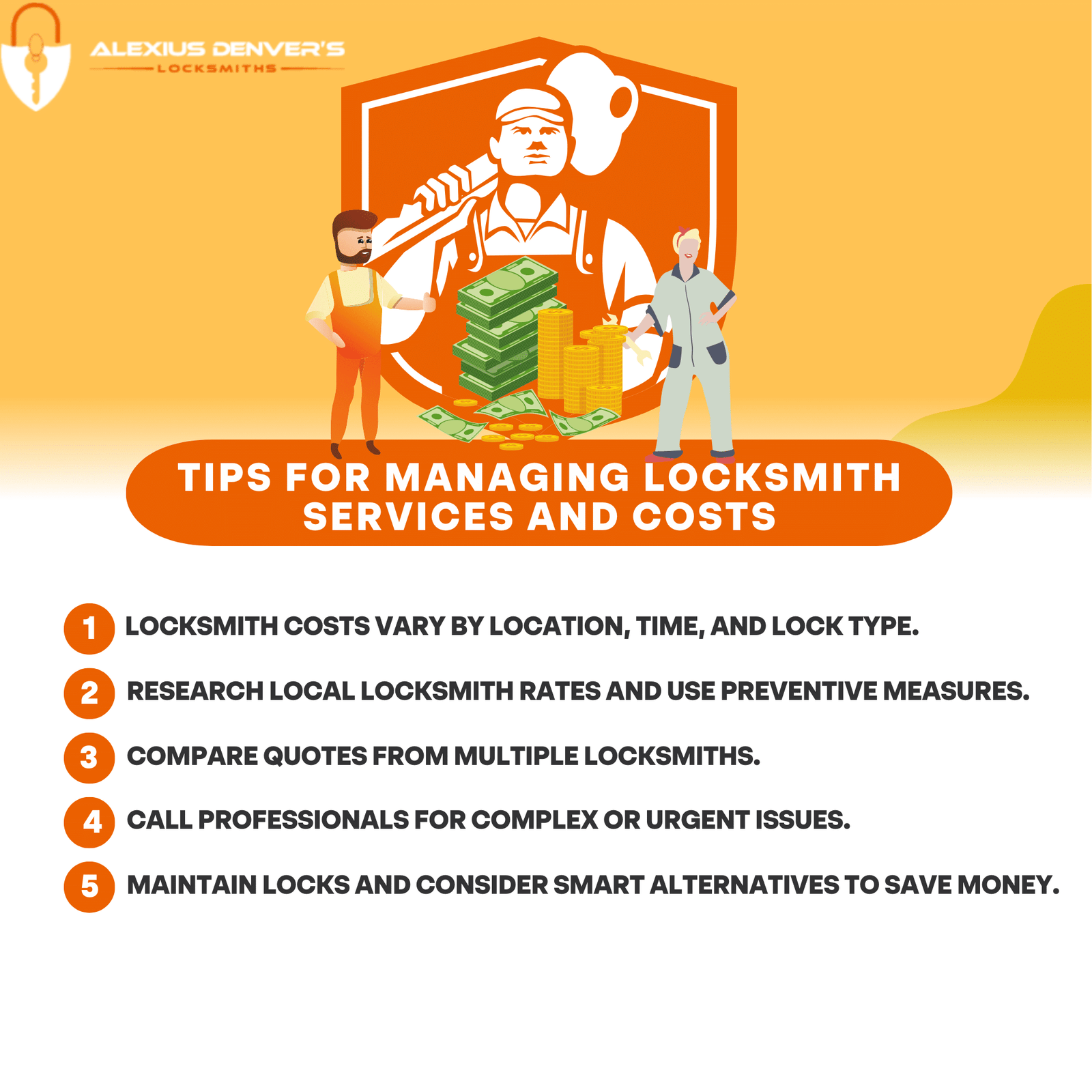 Don't Get Locked Out: A Guide to Locksmith Costs in Colorado - Alexius ...